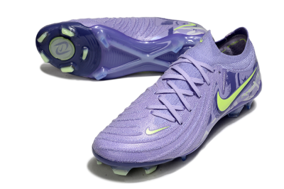 Men's Nike Phantom GX 2 Elite FG Firm Ground Low-Tops Football Boots - Purple/Yellow