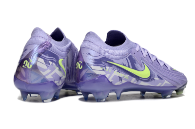 Men's Nike Phantom GX 2 Elite FG Firm Ground Low-Tops Football Boots - Purple/Yellow