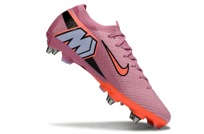Men's Nike Air Zoom Mercurial Vapor 15 Elite SG Soft Ground Low-Tops Football Boots - Red/Black