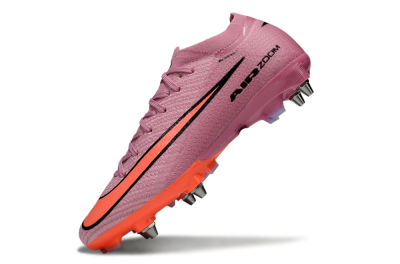 Men's Nike Air Zoom Mercurial Vapor 15 Elite SG Soft Ground Low-Tops Football Boots - Red/Black