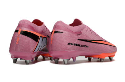 Men's Nike Air Zoom Mercurial Vapor 15 Elite SG Soft Ground Low-Tops Football Boots - Red/Black