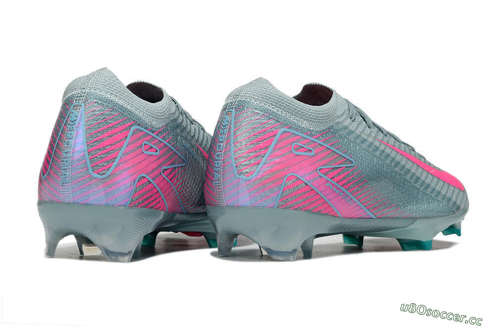Men's Nike Air Zoom Mercurial Vapor 16 Elite FG Firm Ground Low-Tops Football Boots - Jade/Pink 6