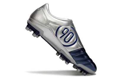 Men's Nike Total 90 III FG Firm Ground Low-Tops Football Boots - Blue/White