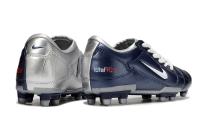 Men's Nike Total 90 III FG Firm Ground Low-Tops Football Boots - Blue/White