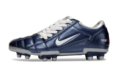 Men's Nike Total 90 III FG Firm Ground Low-Tops Football Boots - Blue/White
