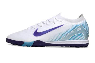 Unisex Nike Air Zoom Mercurial Vapor 16 Elite TF Artificial Turf Low-Tops Football Shoes - White/Purple/Pink
