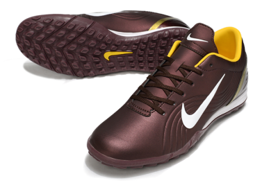 Unisex Nike Air Zoom Mercurial Vapor 16 Elite TF Artificial Turf Low-Tops Football Shoes - Brown/White/Yellow