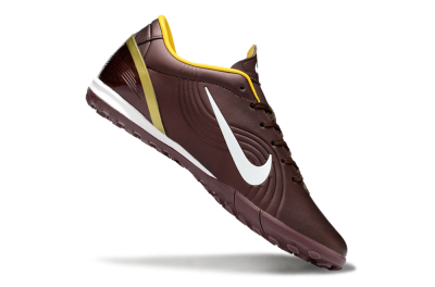Unisex Nike Air Zoom Mercurial Vapor 16 Elite TF Artificial Turf Low-Tops Football Shoes - Brown/White/Yellow