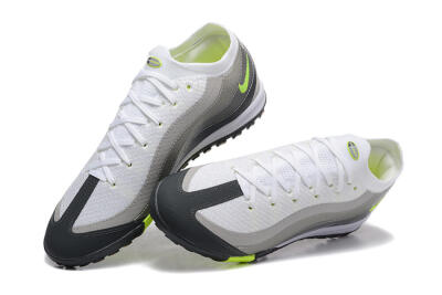Unisex Nike Air Zoom Mercurial Vapor 16 Elite TF Artificial Turf Low-Tops Football Shoes - White/Grey/Yellow