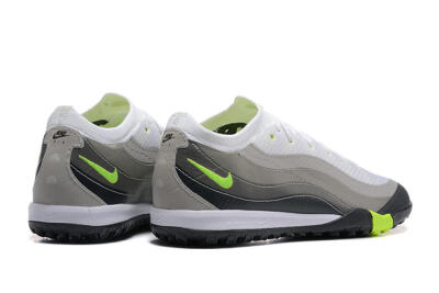 Unisex Nike Air Zoom Mercurial Vapor 16 Elite TF Artificial Turf Low-Tops Football Shoes - White/Grey/Yellow