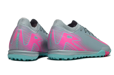 Men's Nike Air Zoom Mercurial Vapor 16 Elite TF Artificial Turf Low-Tops Football Shoes - Jade/Pink/Silver