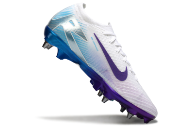 Men's Nike Air Zoom Mercurial Vapor 16 Elite SG Soft Ground Low-Tops Football Boots - White/Purple/Jade