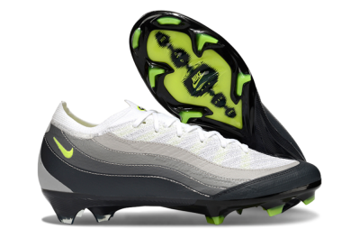 Men's Nike Air Zoom Mercurial Vapor 16 Elite FG Firm Ground Low-Tops Football Boots - White/Grey/Yellow