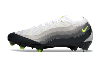 Men's Nike Air Zoom Mercurial Vapor 16 Elite FG Firm Ground Low-Tops Football Boots - White/Grey/Yellow