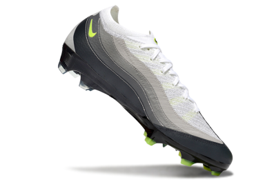 Men's Nike Air Zoom Mercurial Vapor 16 Elite FG Firm Ground Low-Tops Football Boots - White/Grey/Yellow