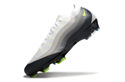 Men's Nike Air Zoom Mercurial Vapor 16 Elite FG Firm Ground Low-Tops Football Boots - White/Grey/Yellow