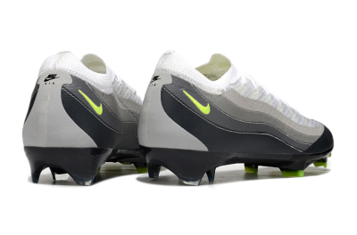 Men's Nike Air Zoom Mercurial Vapor 16 Elite FG Firm Ground Low-Tops Football Boots - White/Grey/Yellow