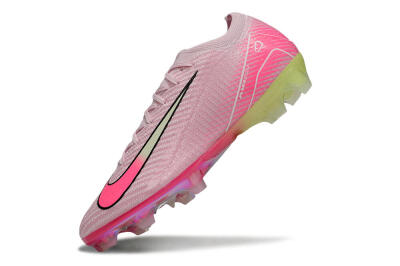Unisex Nike Air Zoom Mercurial Vapor 16 Elite FG Firm Ground Low-Tops Football Boots - Pink/White/Yellow