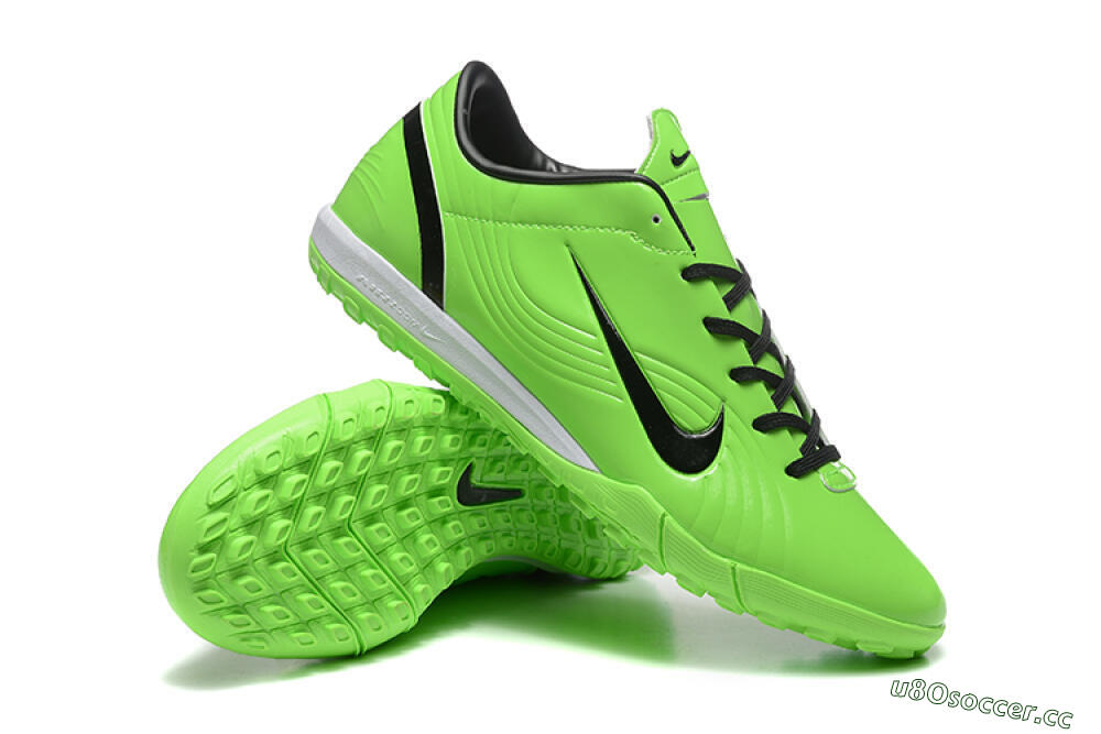 Men's Nike Air Zoom Mercurial Vapor 1 Elite TF Artificial Turf Low-Tops Football Shoes - Yellow/Black/White 4