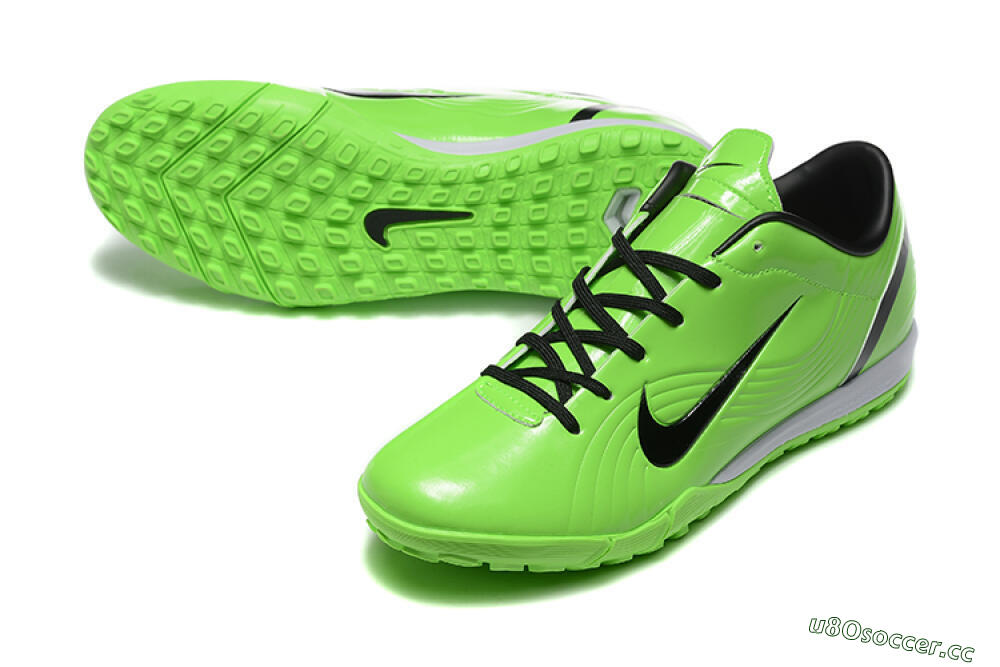 Men's Nike Air Zoom Mercurial Vapor 1 Elite TF Artificial Turf Low-Tops Football Shoes - Yellow/Black/White 3