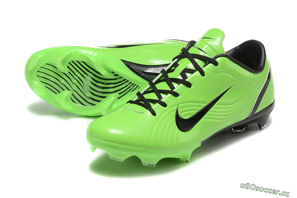 Men's Nike Air Zoom Mercurial Vapor 1 Elite FG Firm Ground Low-Tops Football Boots - Yellow/Black 3