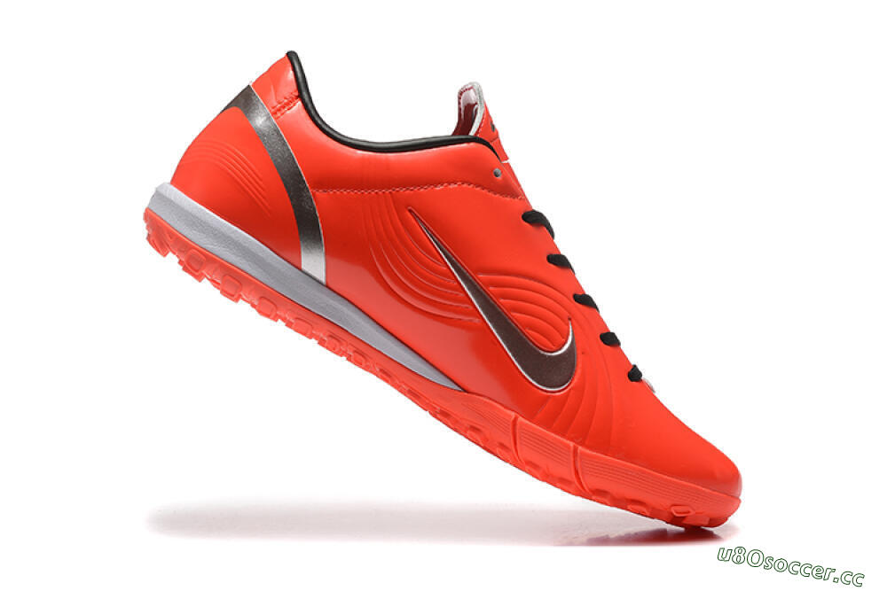 Men's Nike Air Zoom Mercurial Vapor 1 Elite TF Artificial Turf Low-Tops Football Shoes - Red/Silver 7