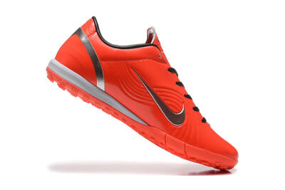 Men's Nike Air Zoom Mercurial Vapor 1 Elite TF Artificial Turf Low-Tops Football Shoes - Red/Silver