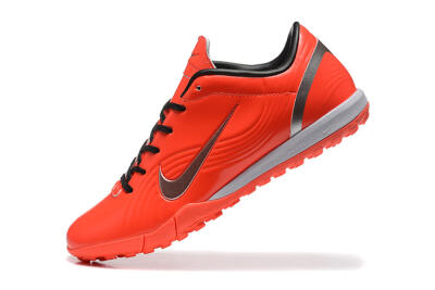Men's Nike Air Zoom Mercurial Vapor 1 Elite TF Artificial Turf Low-Tops Football Shoes - Red/Silver