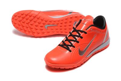 Men's Nike Air Zoom Mercurial Vapor 1 Elite TF Artificial Turf Low-Tops Football Shoes - Red/Silver