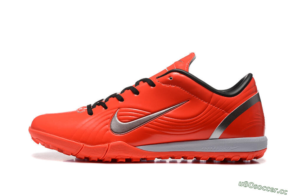 Men's Nike Air Zoom Mercurial Vapor 1 Elite TF Artificial Turf Low-Tops Football Shoes - Red/Silver 0