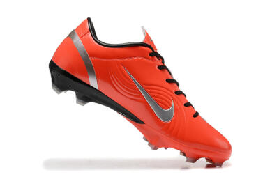 Men's Nike Air Zoom Mercurial Vapor 1 Elite FG Firm Ground Low-Tops Football Boots - Red/Silver