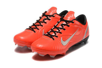 Men's Nike Air Zoom Mercurial Vapor 1 Elite FG Firm Ground Low-Tops Football Boots - Red/Silver