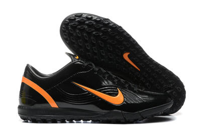 Men's Nike Air Zoom Mercurial Vapor 1 Elite TF Artificial Turf Low-Tops Football Shoes - Black/Orange