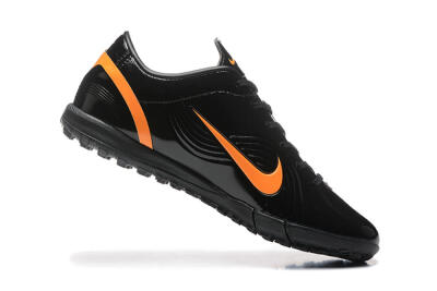 Men's Nike Air Zoom Mercurial Vapor 1 Elite TF Artificial Turf Low-Tops Football Shoes - Black/Orange