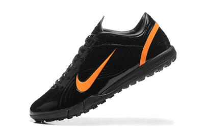Men's Nike Air Zoom Mercurial Vapor 1 Elite TF Artificial Turf Low-Tops Football Shoes - Black/Orange