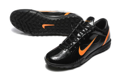 Men's Nike Air Zoom Mercurial Vapor 1 Elite TF Artificial Turf Low-Tops Football Shoes - Black/Orange