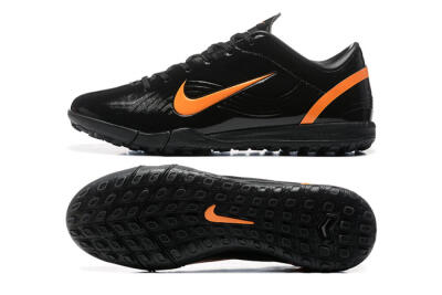 Men's Nike Air Zoom Mercurial Vapor 1 Elite TF Artificial Turf Low-Tops Football Shoes - Black/Orange