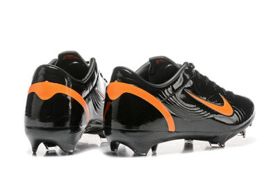 Men's Nike Air Zoom Mercurial Vapor 1 Elite FG Firm Ground Low-Tops Football Boots - Black/Orange