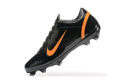 Men's Nike Air Zoom Mercurial Vapor 1 Elite FG Firm Ground Low-Tops Football Boots - Black/Orange