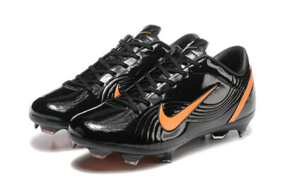 Men's Nike Air Zoom Mercurial Vapor 1 Elite FG Firm Ground Low-Tops Football Boots - Black/Orange
