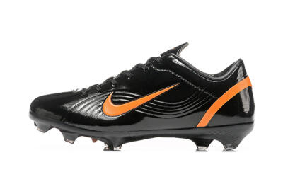 Men's Nike Air Zoom Mercurial Vapor 1 Elite FG Firm Ground Low-Tops Football Boots - Black/Orange