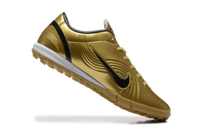 Men's Nike Air Zoom Mercurial Vapor 1 Elite TF Artificial Turf Low-Tops Football Shoes - Gold/Black/White