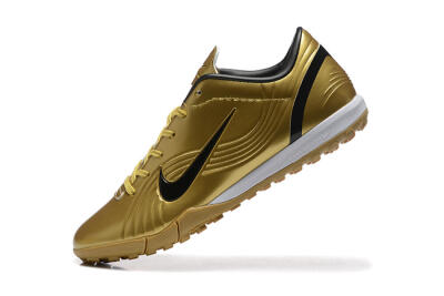 Men's Nike Air Zoom Mercurial Vapor 1 Elite TF Artificial Turf Low-Tops Football Shoes - Gold/Black/White