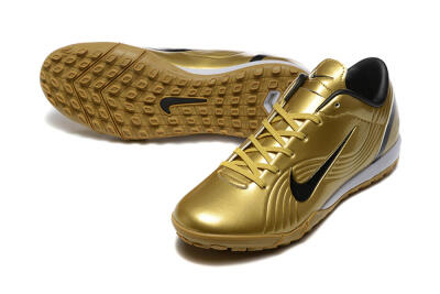 Men's Nike Air Zoom Mercurial Vapor 1 Elite TF Artificial Turf Low-Tops Football Shoes - Gold/Black/White