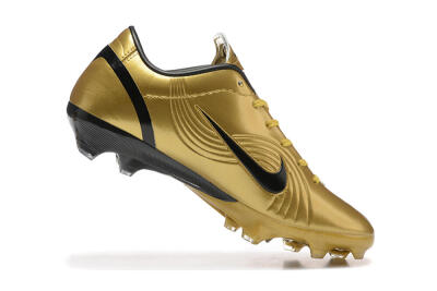 Men's Nike Air Zoom Mercurial Vapor 1 Elite FG Firm Ground Low-Tops Football Boots - Gold/Black