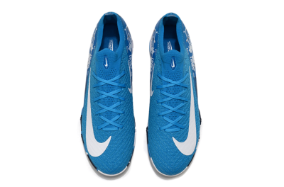 Unisex Nike Air Zoom Mercurial Vapor 16 Elite TF Artificial Turf Low-Tops Football Shoes - Blue/White/Black