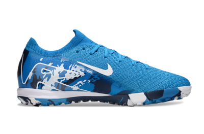 Unisex Nike Air Zoom Mercurial Vapor 16 Elite TF Artificial Turf Low-Tops Football Shoes - Blue/White/Black