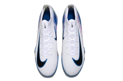 Unisex Nike Air Zoom Mercurial Vapor 16 Elite TF Artificial Turf Low-Tops Football Shoes - White/Blue/Black