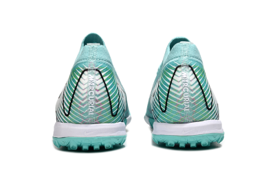 Unisex Nike Air Zoom Mercurial Vapor 16 Elite TF Artificial Turf Low-Tops Football Shoes - Jade/Black/White