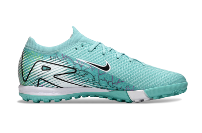 Unisex Nike Air Zoom Mercurial Vapor 16 Elite TF Artificial Turf Low-Tops Football Shoes - Jade/Black/White